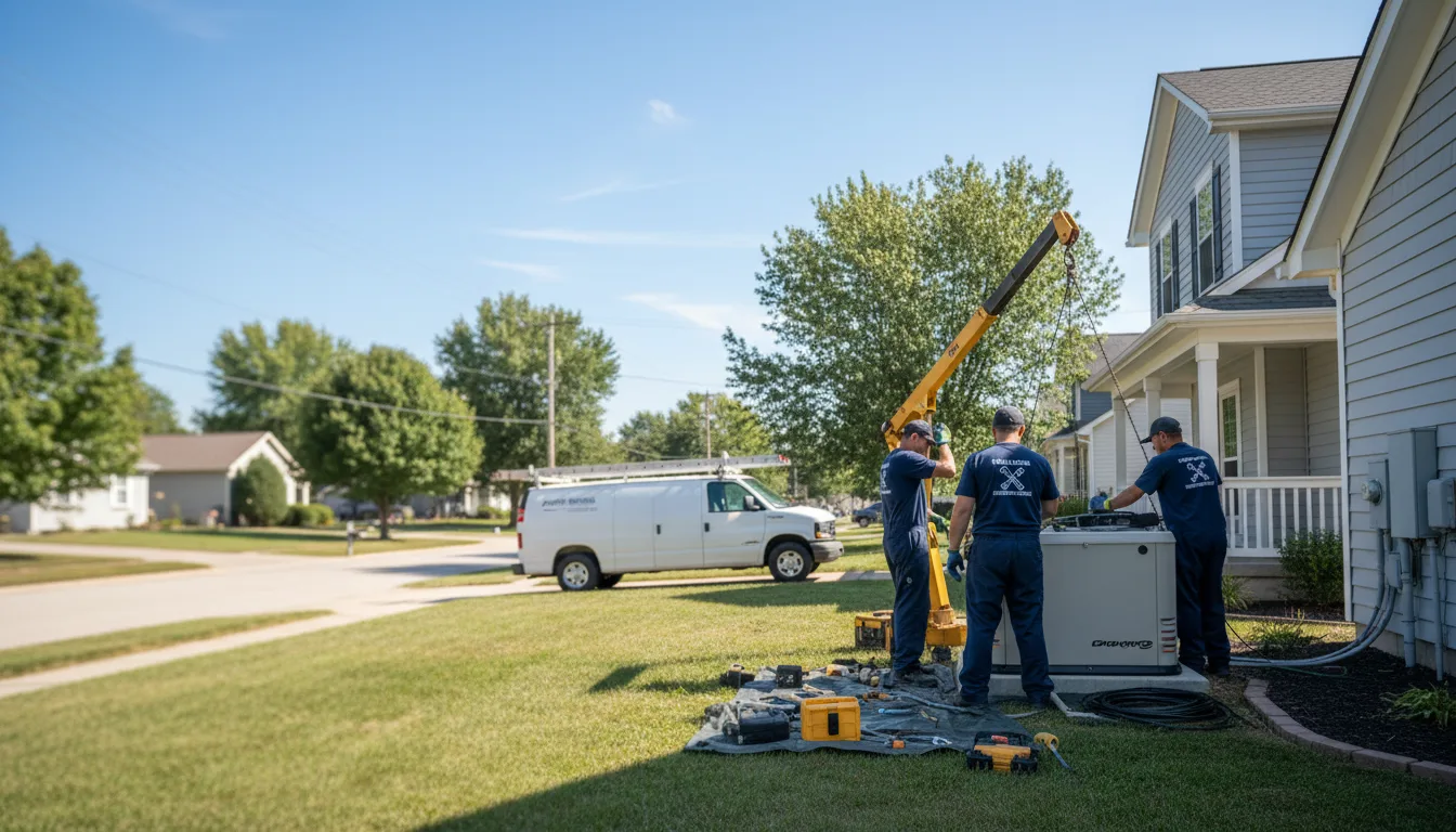 Generator Installation in La Cygne, KS near me